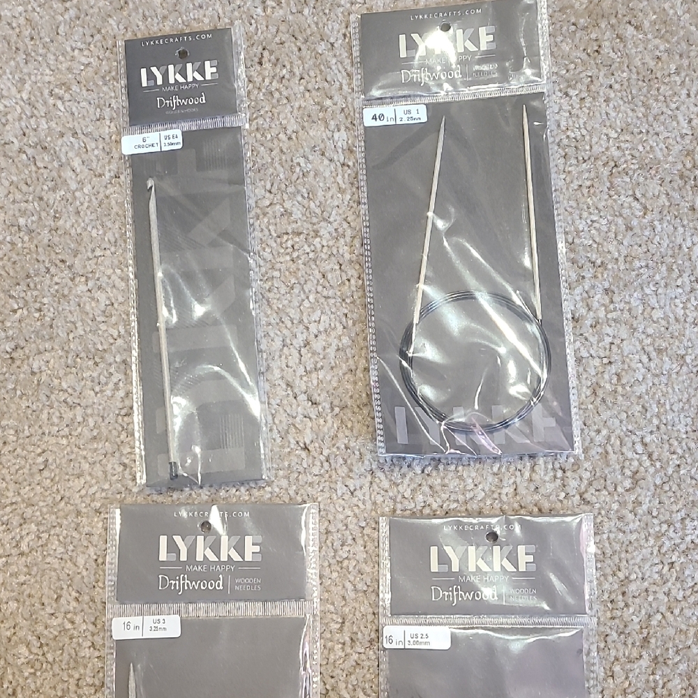 Lykke Driftwood Knitting Needles Set